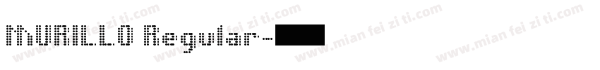 MURILLO Regular字体转换